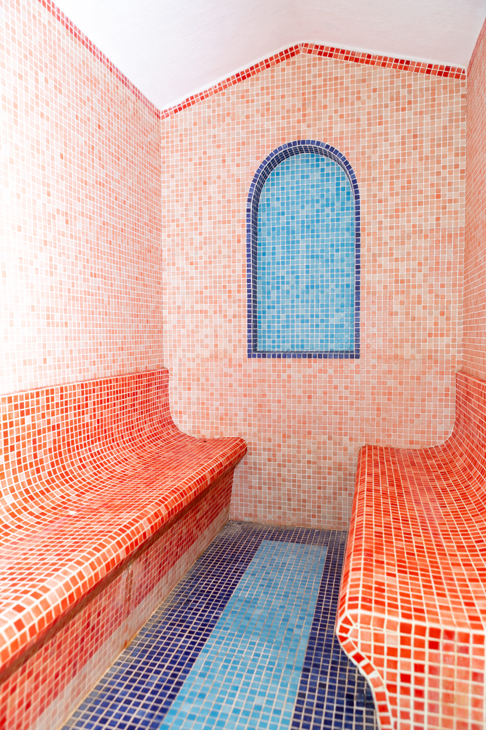 Bagno turco con mosaico della Spa dell'Hotel San Giovanni Terme